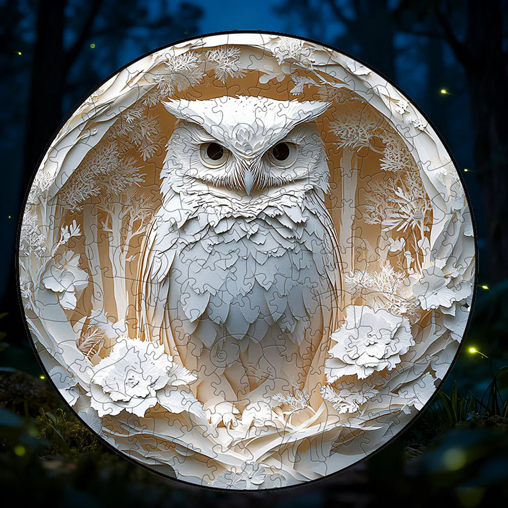 3D Owl Jigsaw Puzzle - Image 2