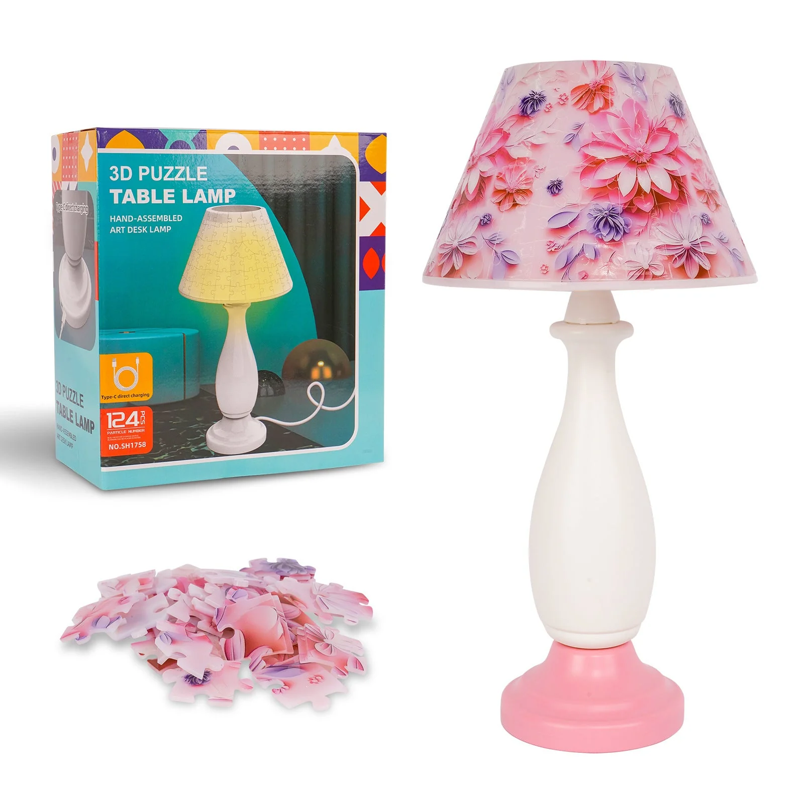 3D Print Puzzle Table Lamp - Image 15