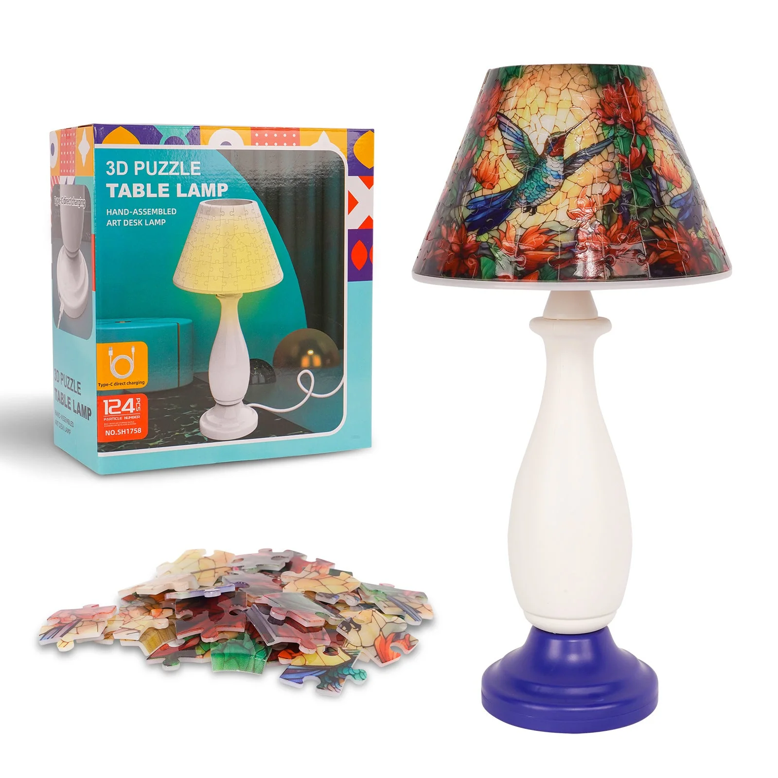 3D Print Puzzle Table Lamp - Image 16