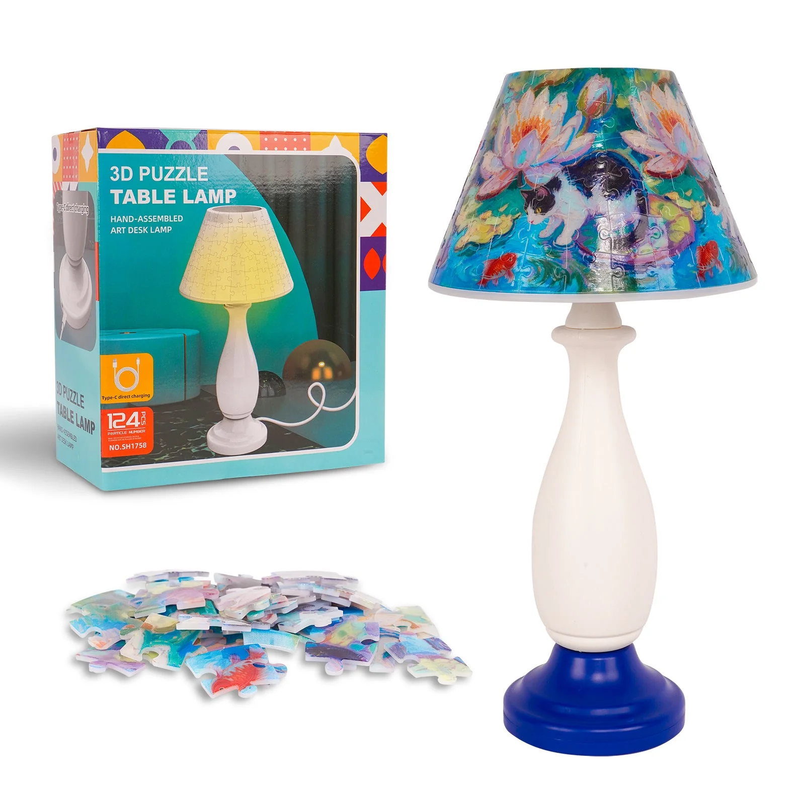 3D Print Puzzle Table Lamp - Image 17