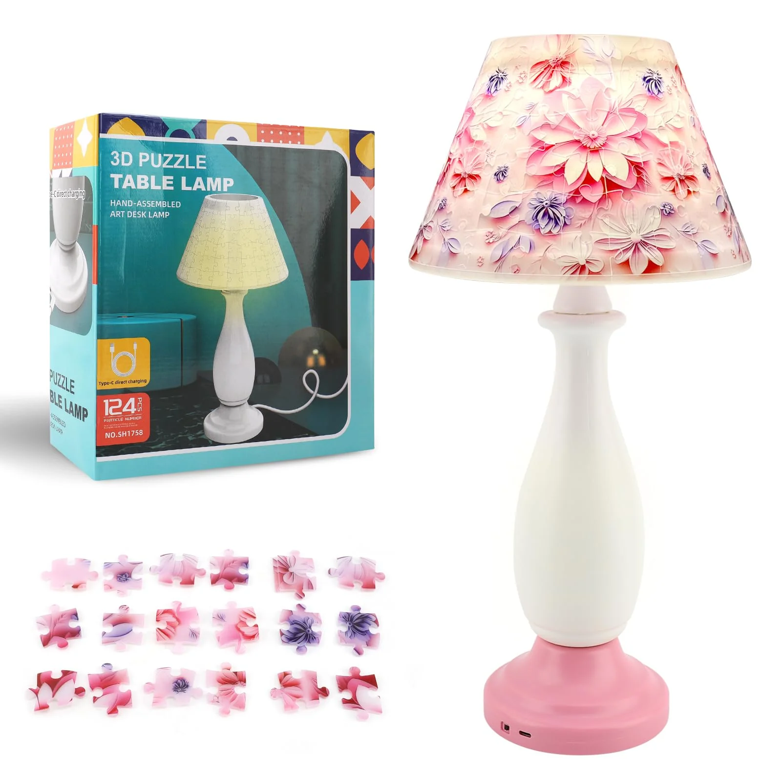 3D Print Puzzle Table Lamp - Image 18