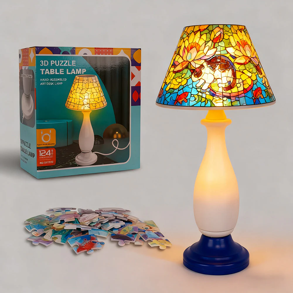 3D Print Puzzle Table Lamp - Image 2