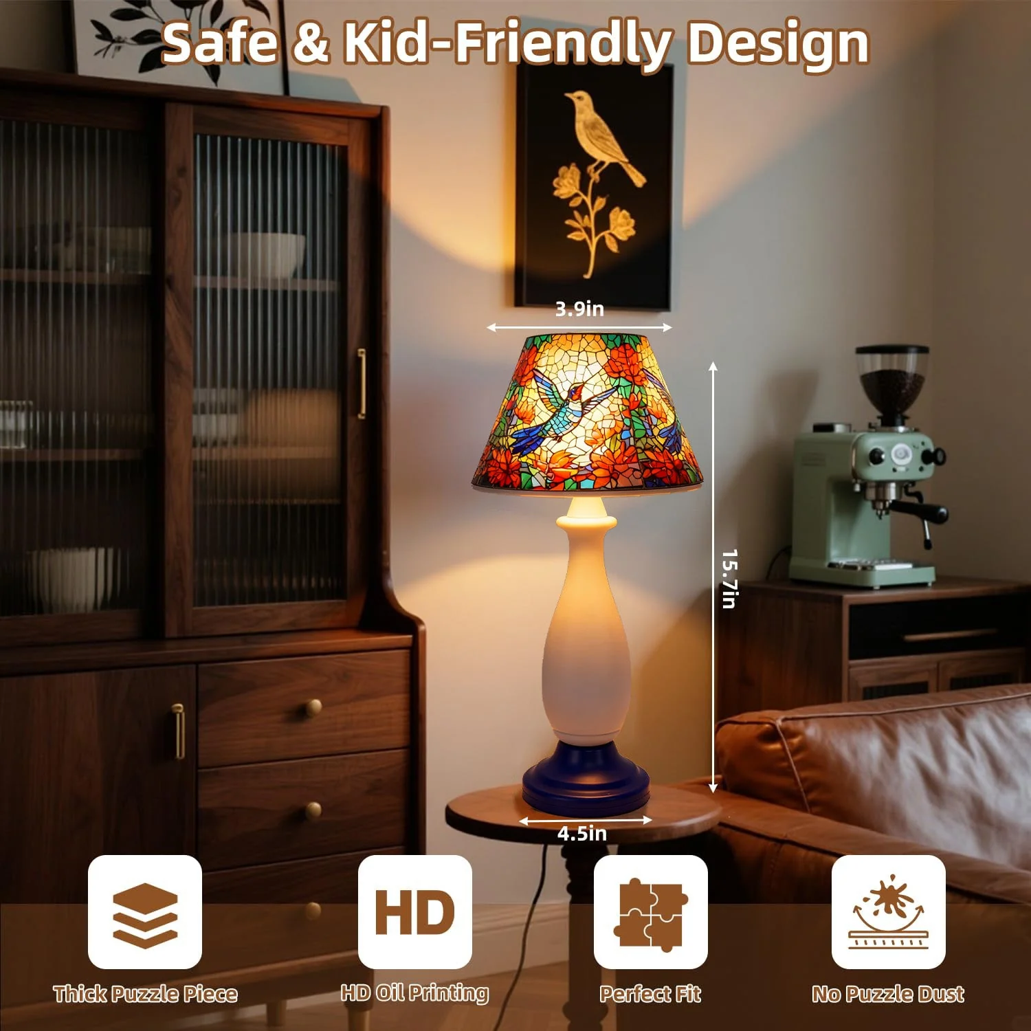 3D Print Puzzle Table Lamp - Image 6