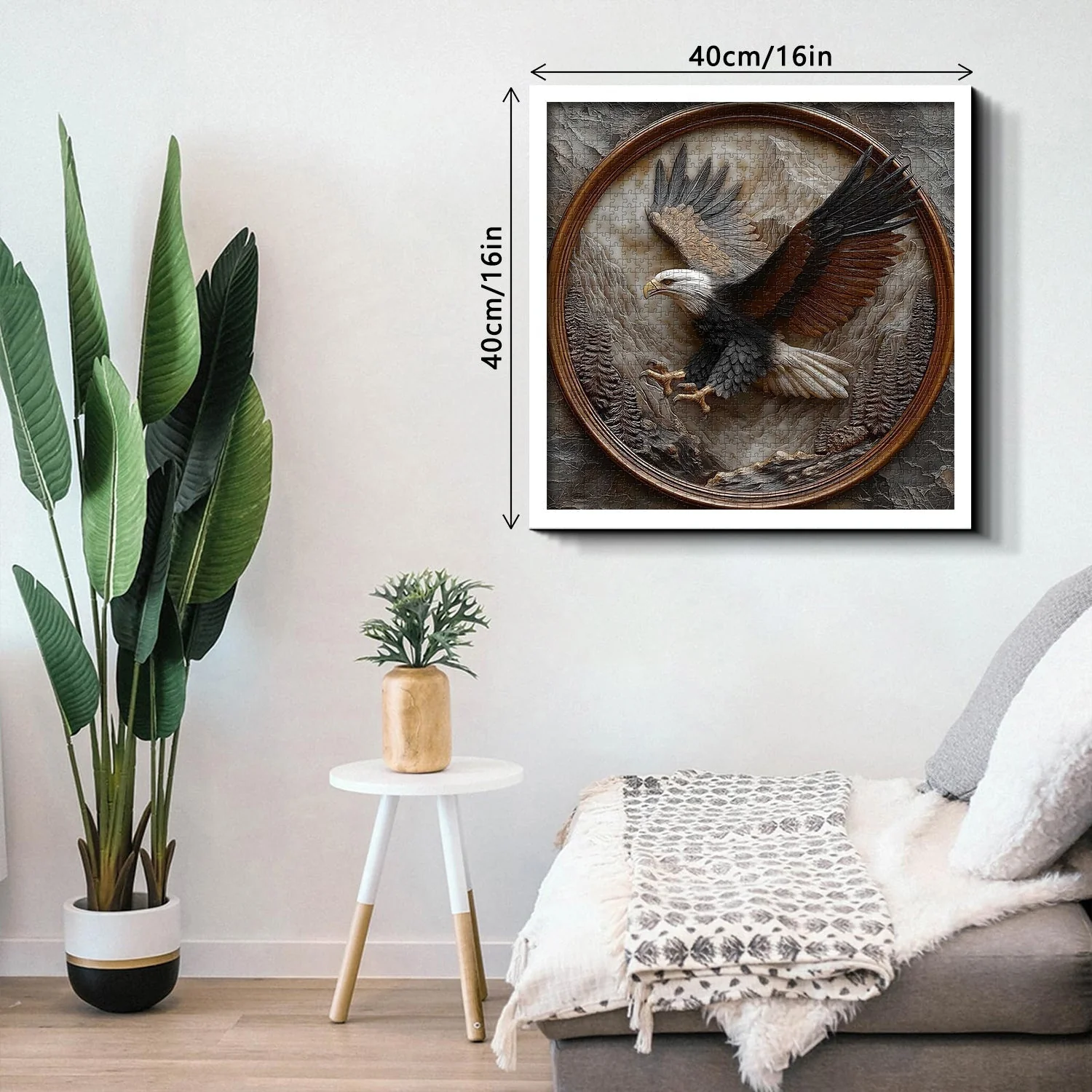 Aureate Eagle Wooden Jigsaw Puzzle 1000 Pieces - Image 10