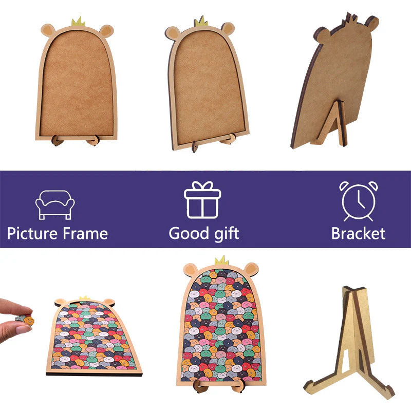 Bear Tray Wooden Jigsaw Puzzle - Image 5