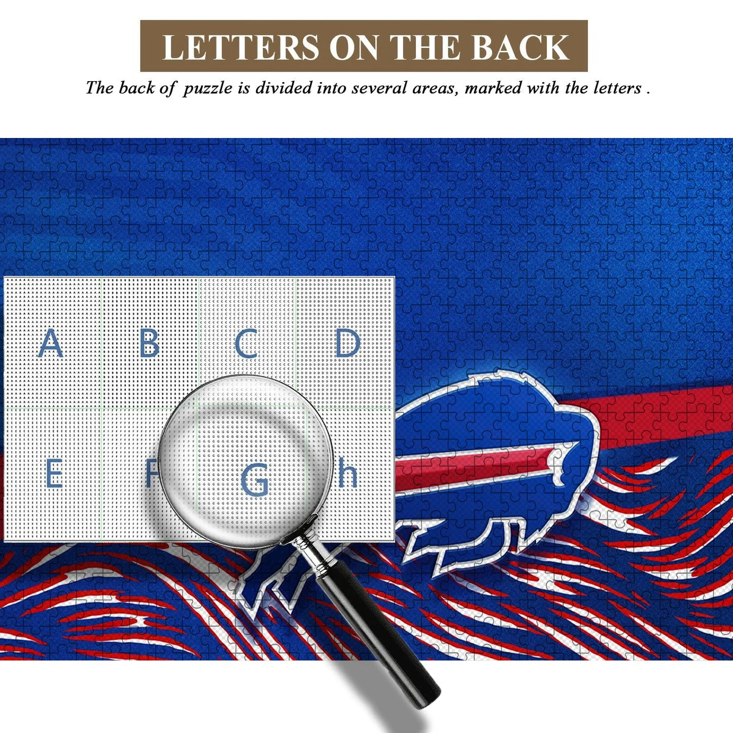 Buffalo Bills NFL | 1000-Piece Wooden Jigsaw Puzzle - Image 4