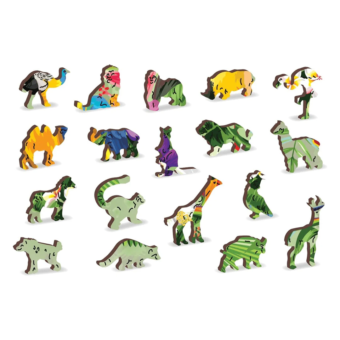 Bunny Hollow | 1000-Piece Wooden Jigsaw Puzzle - Image 2