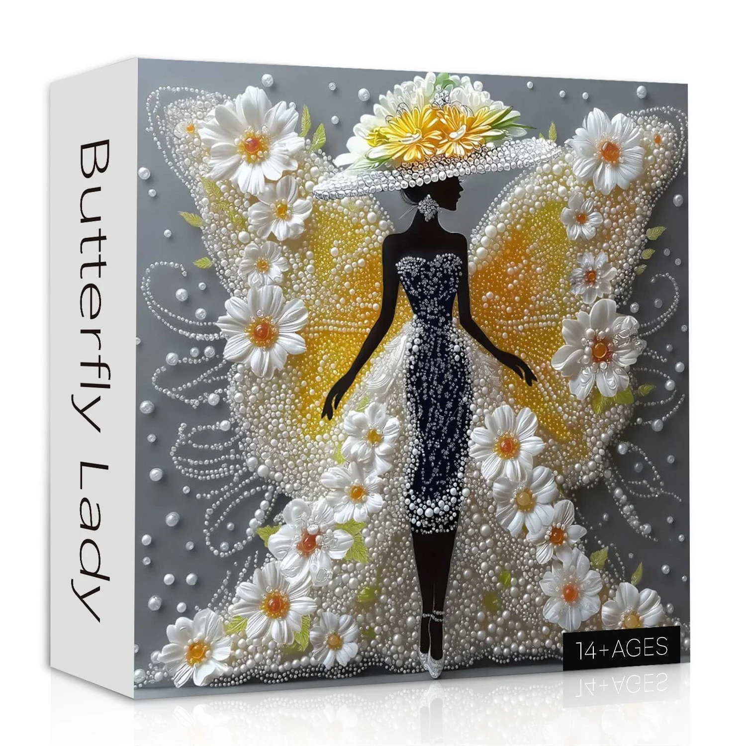 Butterfly Lady Wooden Jigsaw Puzzles 1000 Pieces - Image 8