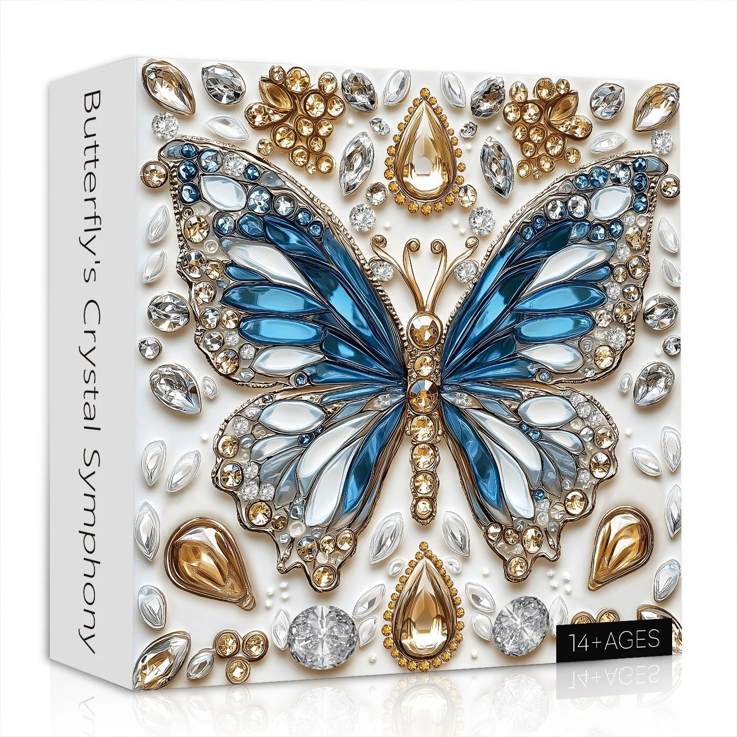 Butterfly's Crystal Symphony Wooden Jigsaw Puzzle 1000 Pieces - Image 8