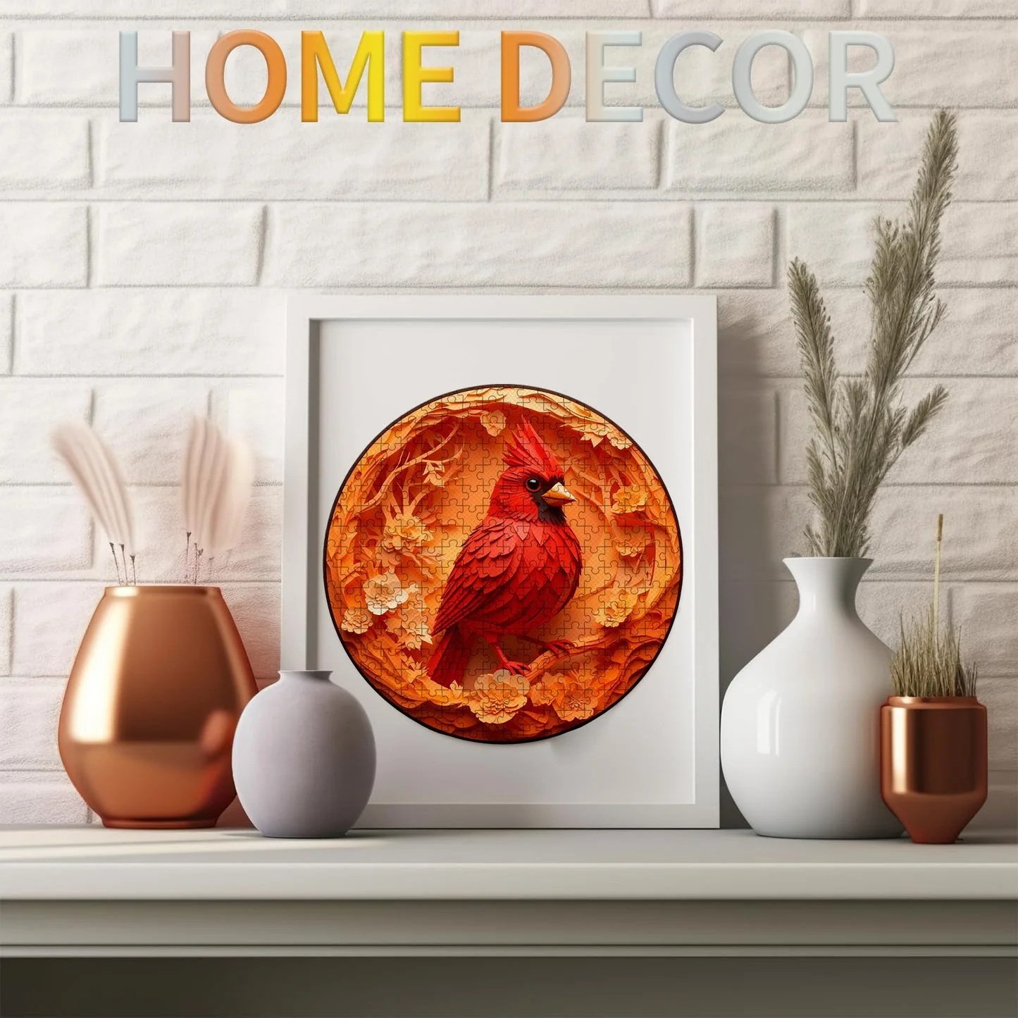 Cardinal Wooden Jigsaw Puzzle - Image 6