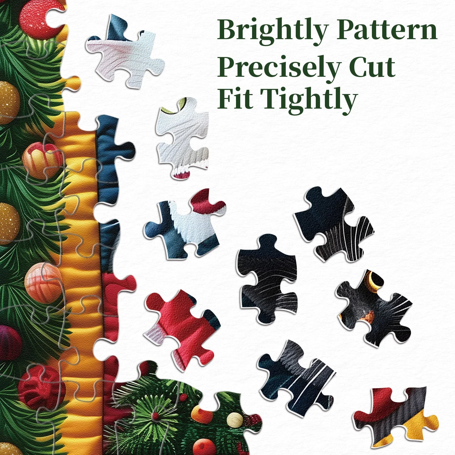 Christmas Cats Wooden Jigsaw Puzzle 1000 Pcs - Image 5