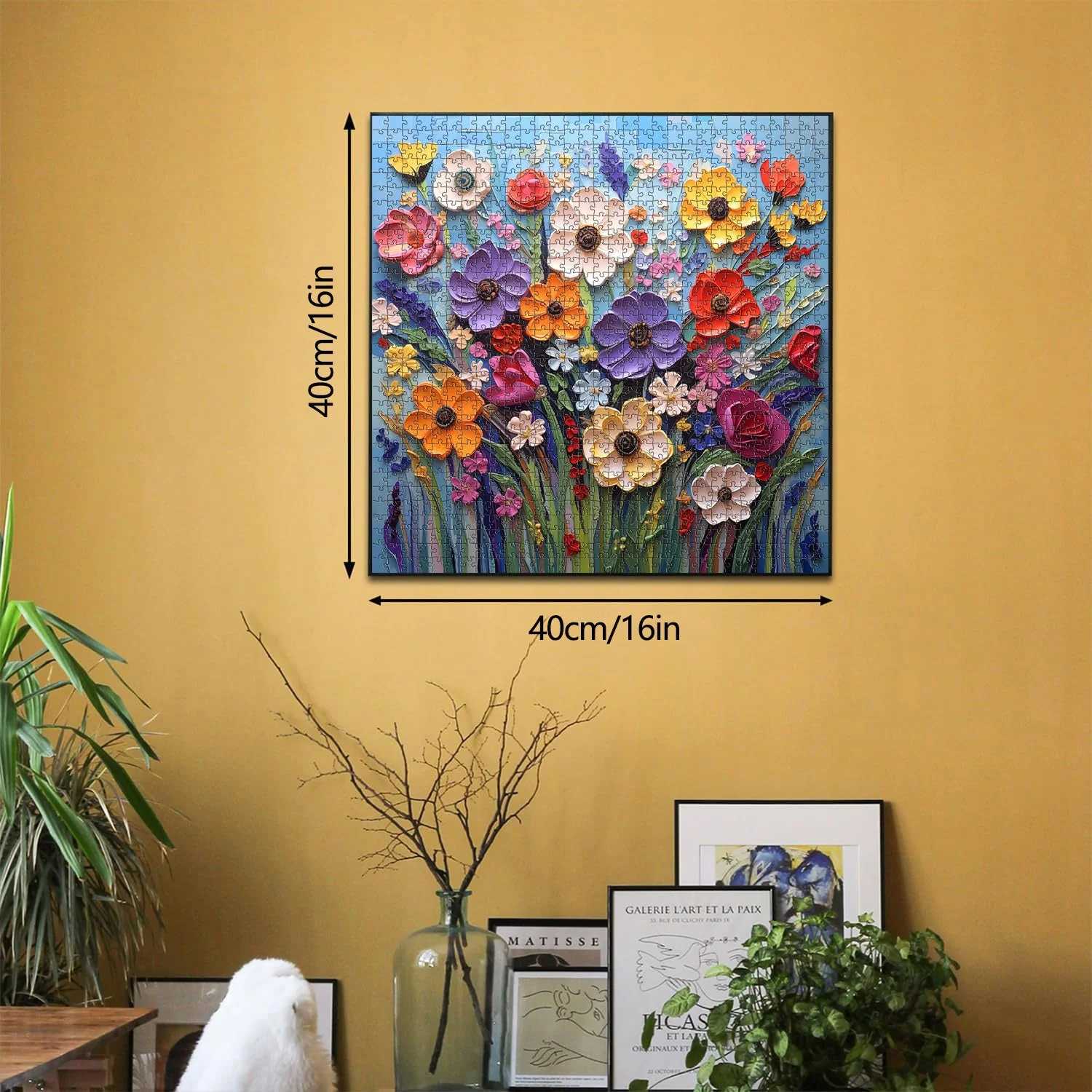 Colorful Flower | 1000-Piece Wooden Jigsaw Puzzle - Image 6