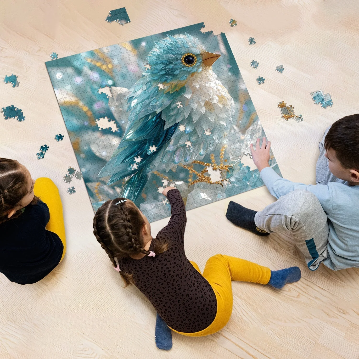 Puzzloom™ CrystalBird Puzzle - Image 3