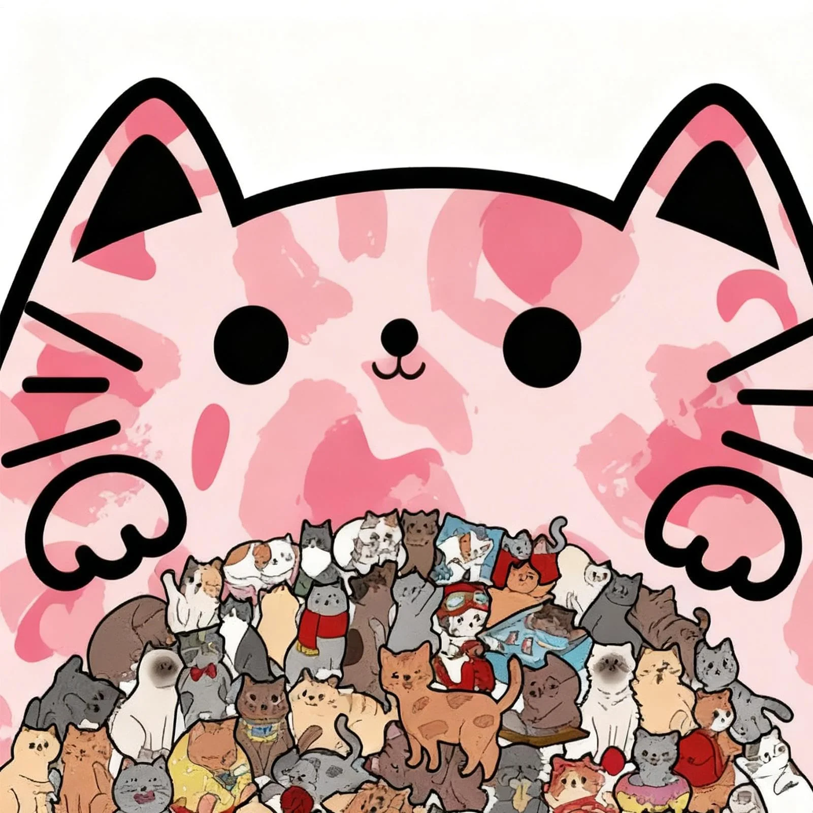 Cute Cat Shaped Tray Wooden Jigsaw Puzzle - Image 5