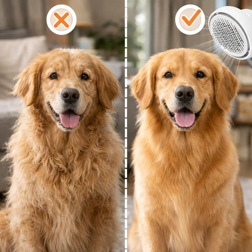 Fanyil™ 2-in-1 Pet Hair Dryer & Grooming Brush - Image 5