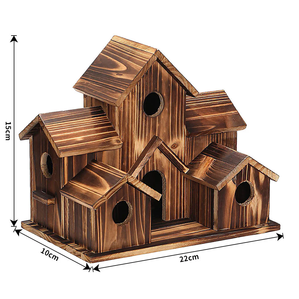 Fanyil 6 Hole Handmade Bird House - Image 7