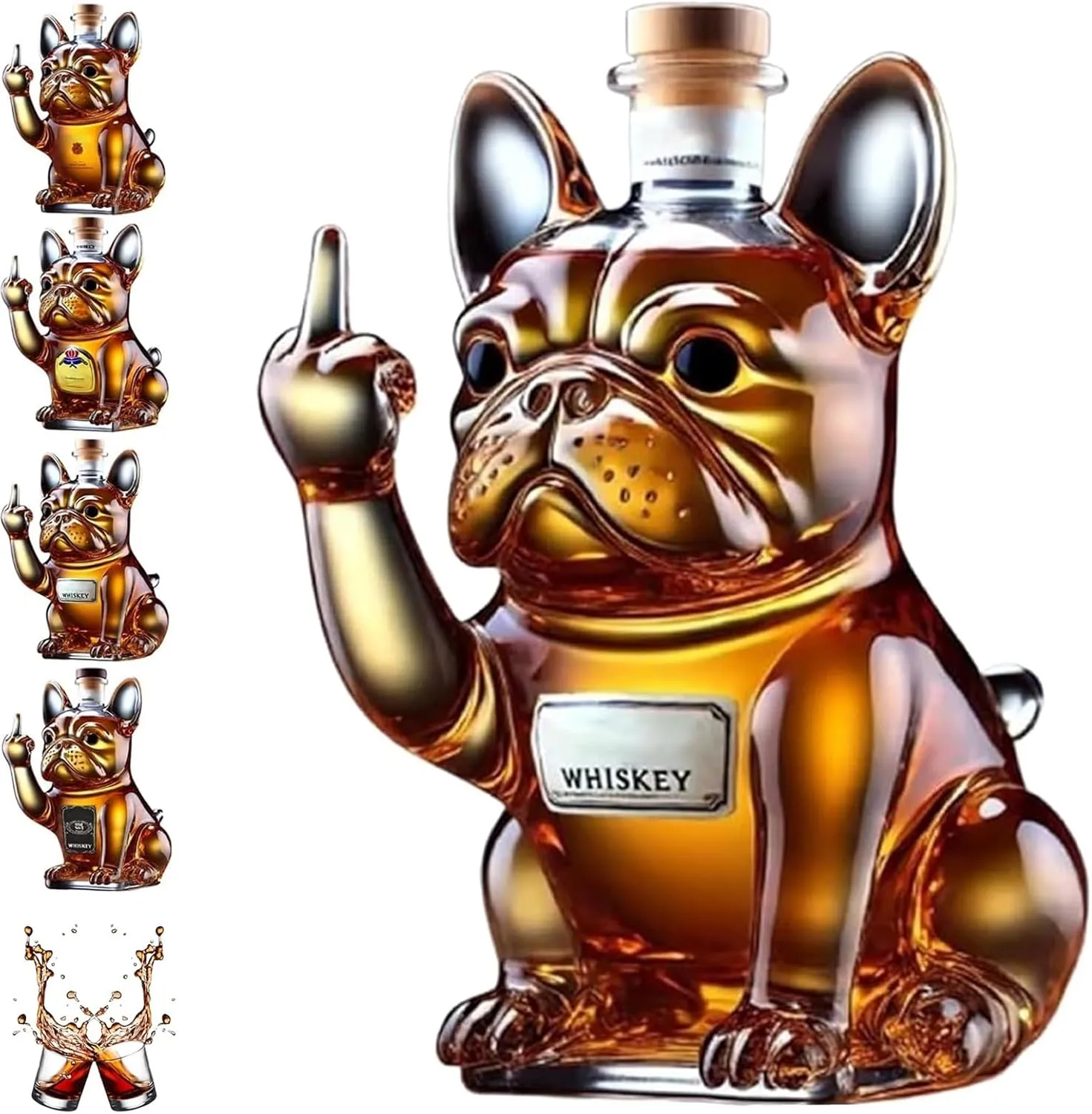 Fanyil Bark Off Whiskey Bottle