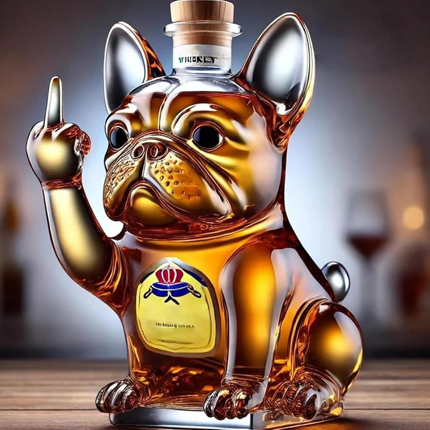 Fanyil Bark Off Whiskey Bottle - Image 2