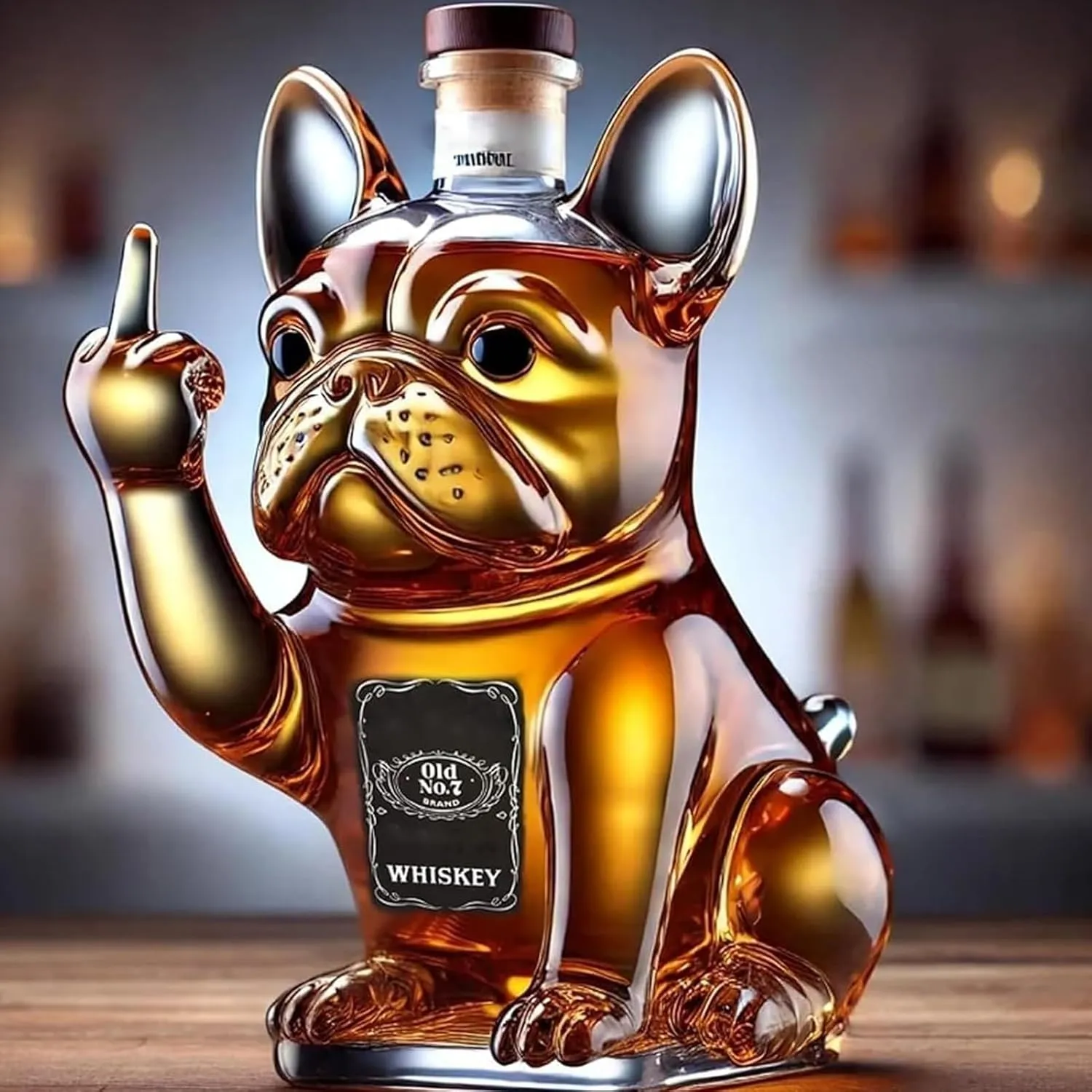 Fanyil Bark Off Whiskey Bottle - Image 3
