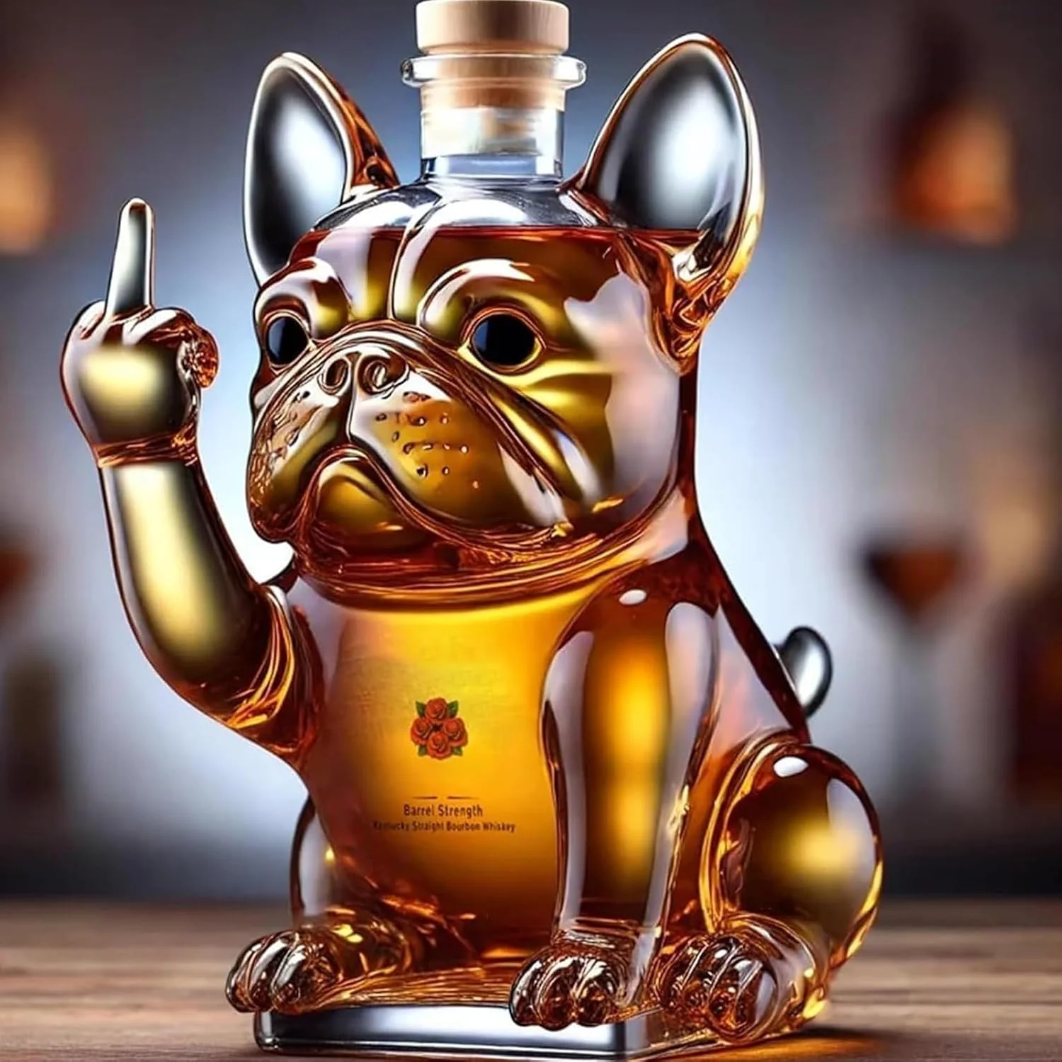 Fanyil Bark Off Whiskey Bottle - Image 4