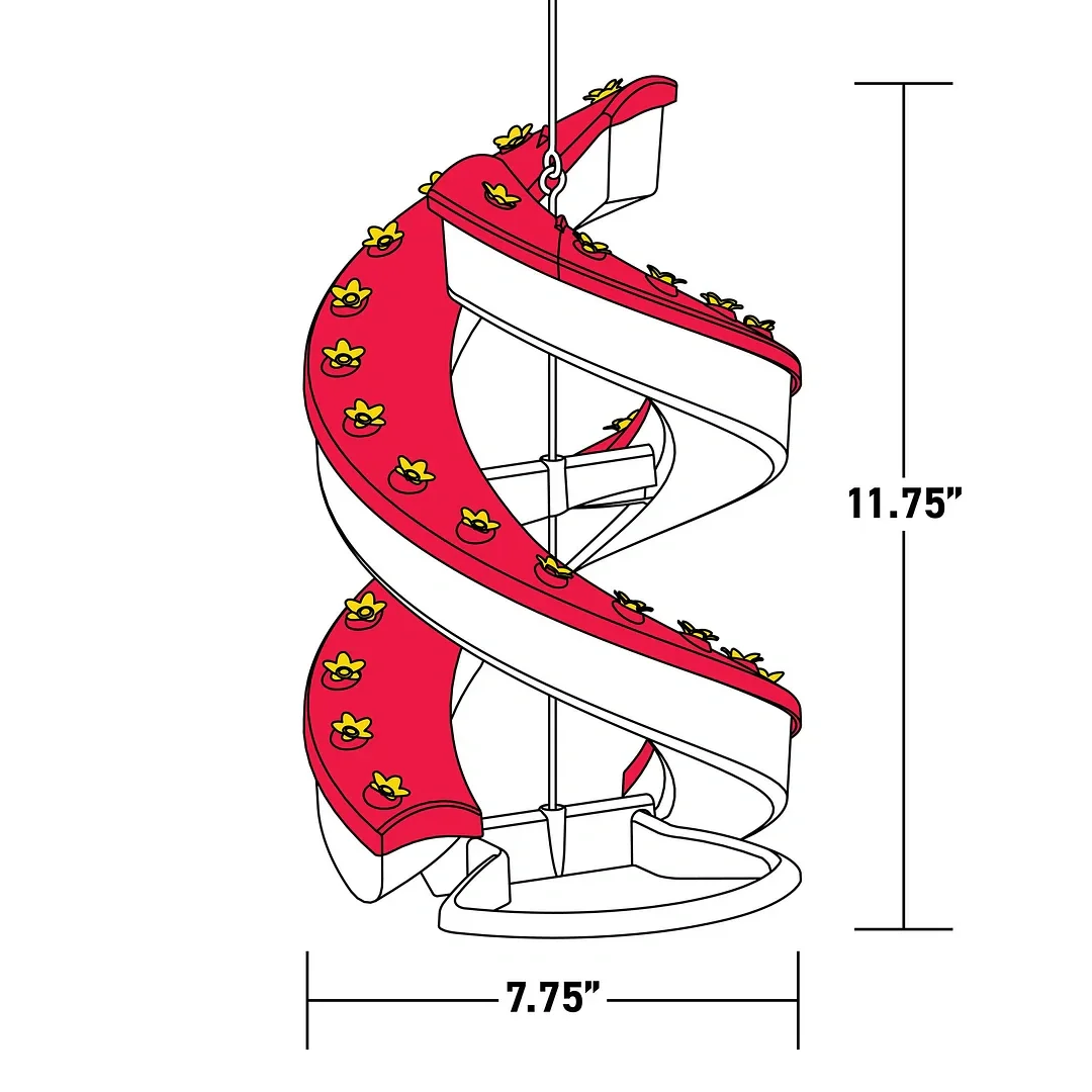 Fanyil DNA Helix 32-Port Hummingbird Feeder - Image 13