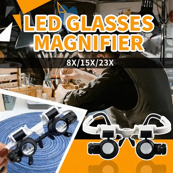 Fanyil LED Glasses Magnifier - Image 2