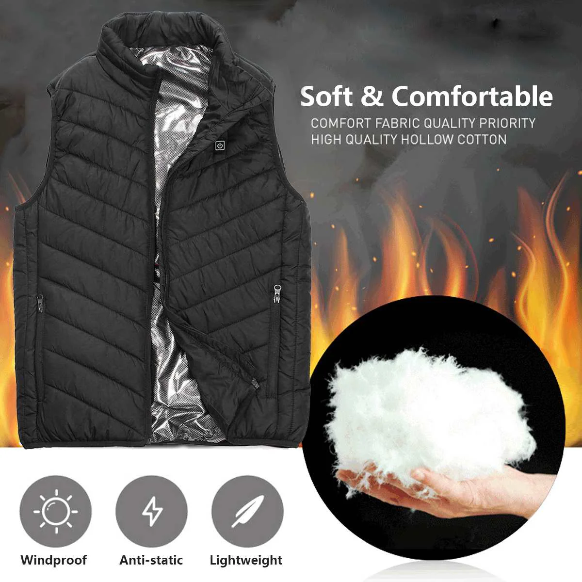 Fanyil Unisex Heated Vest - Image 9