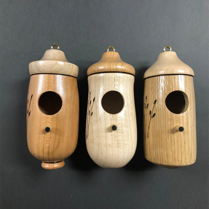 Fanyil Wooden Hummingbird House - Image 4