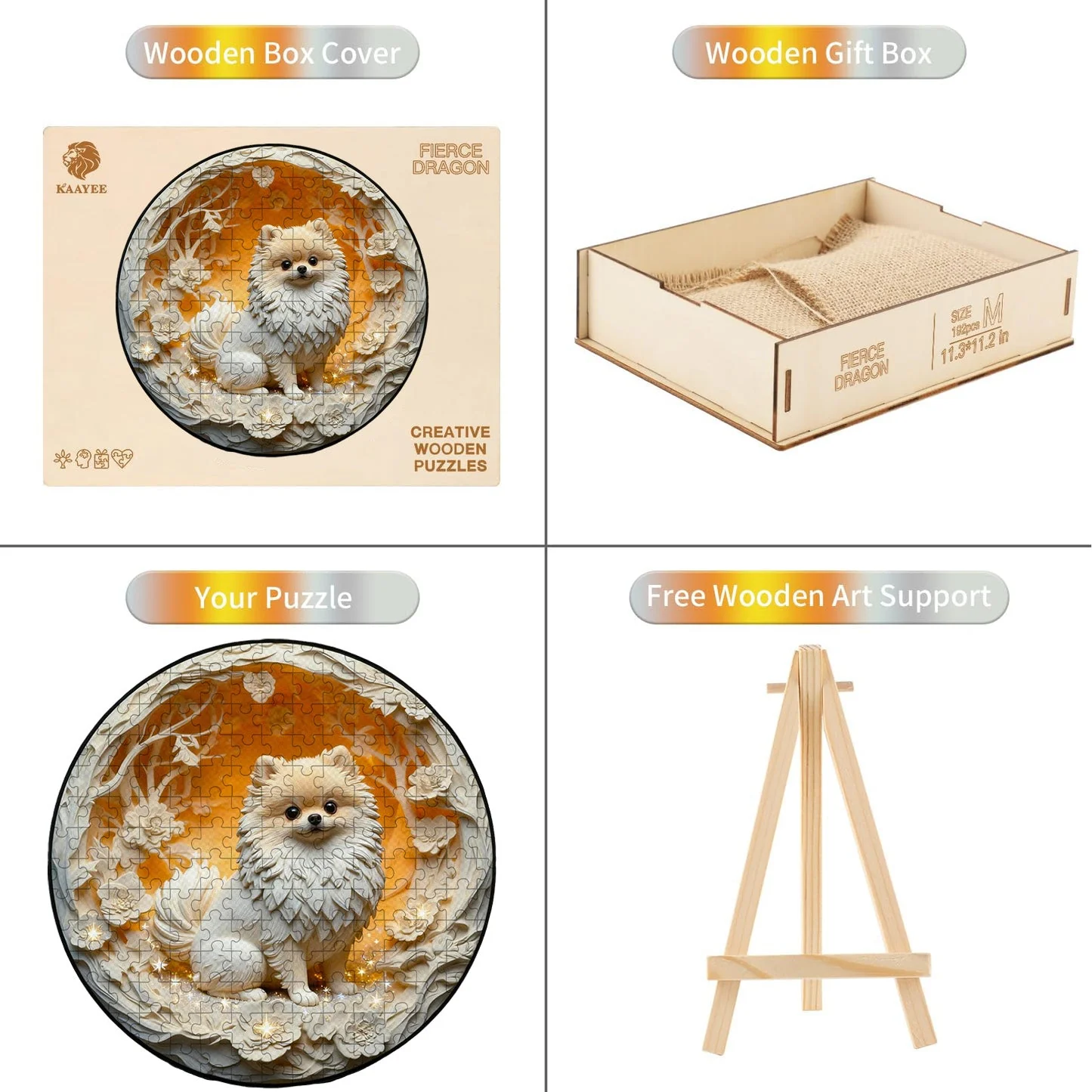 Lifynest Wooden Jigsaw Puzzle - Image 5