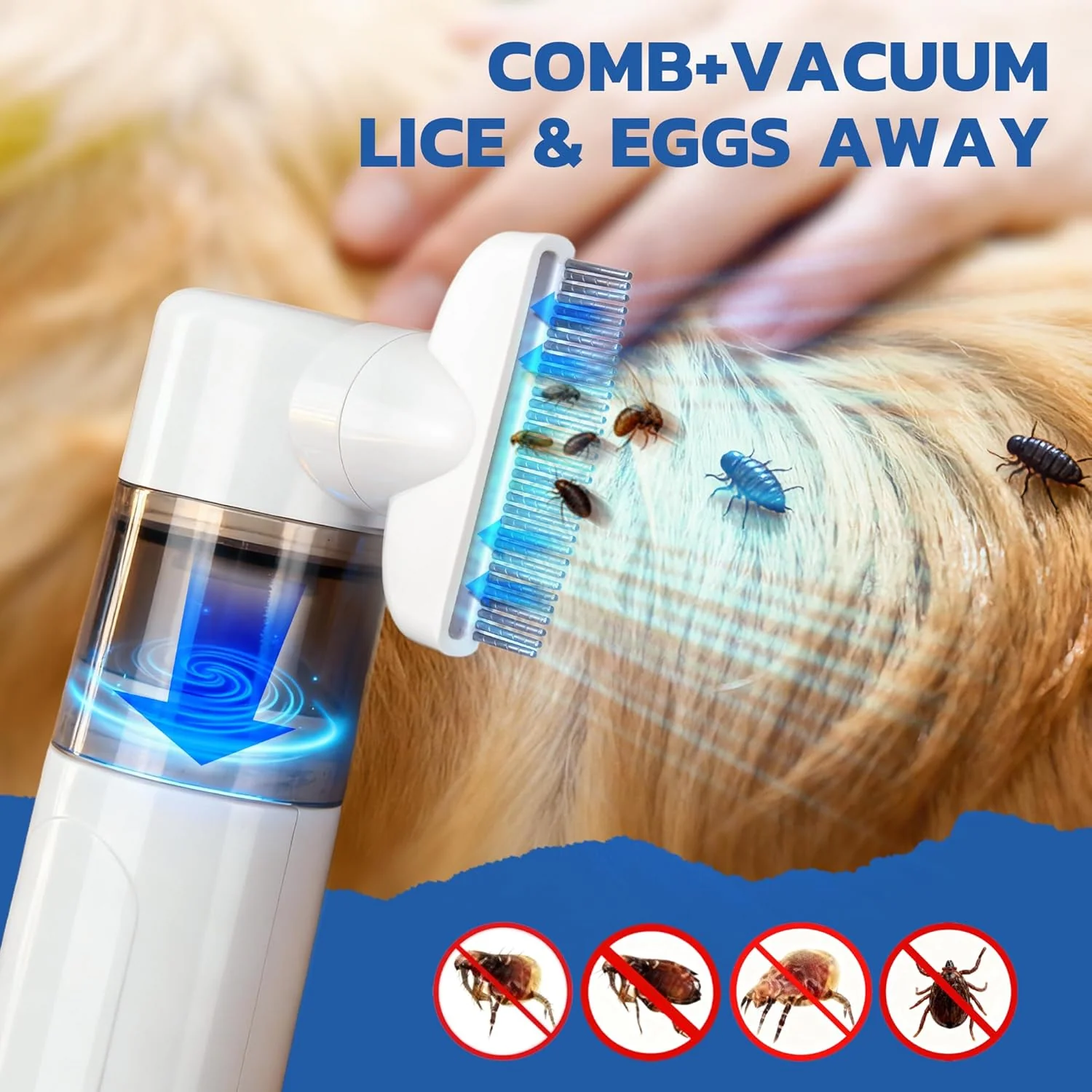 Fanyil™ Wireless Electric Lice & Flea Comb