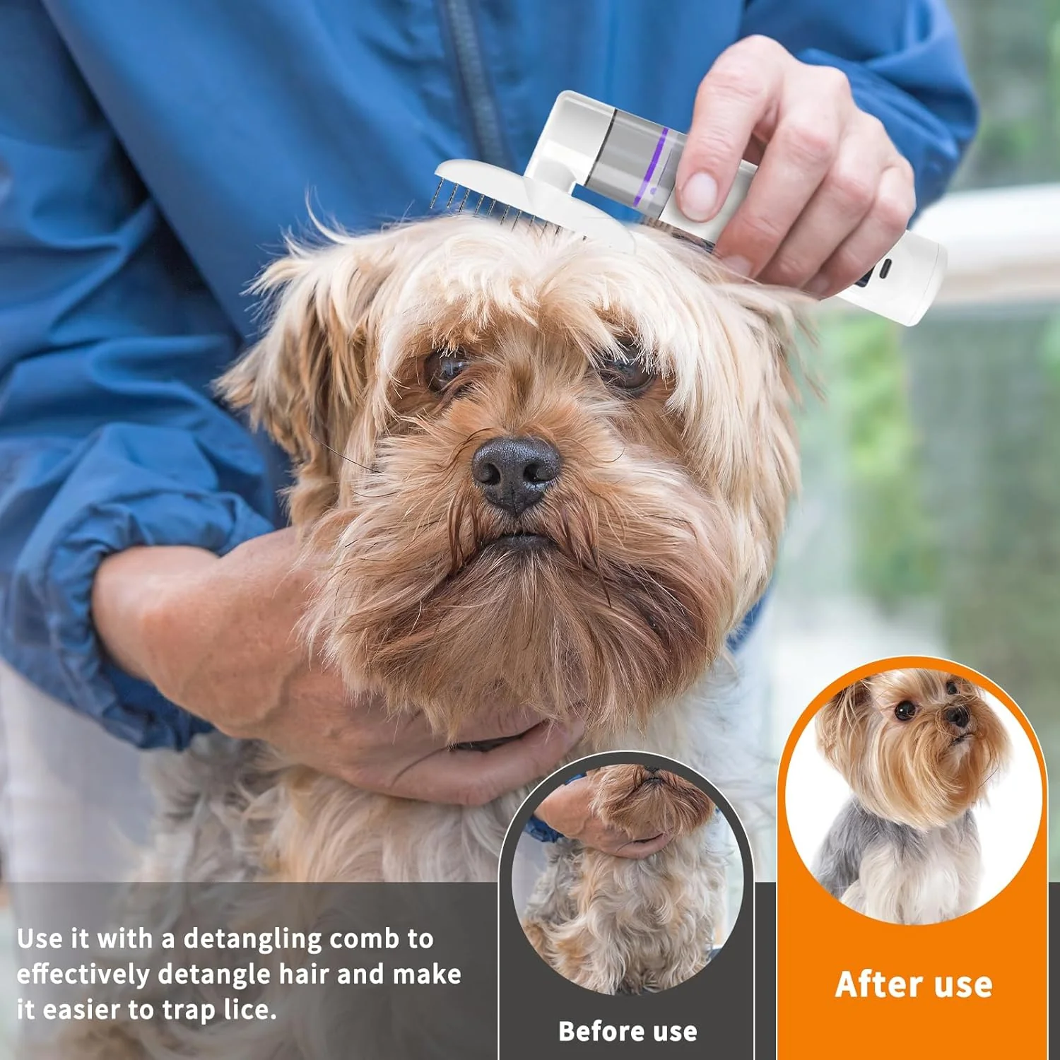 Fanyil™ Wireless Electric Lice & Flea Comb - Image 4