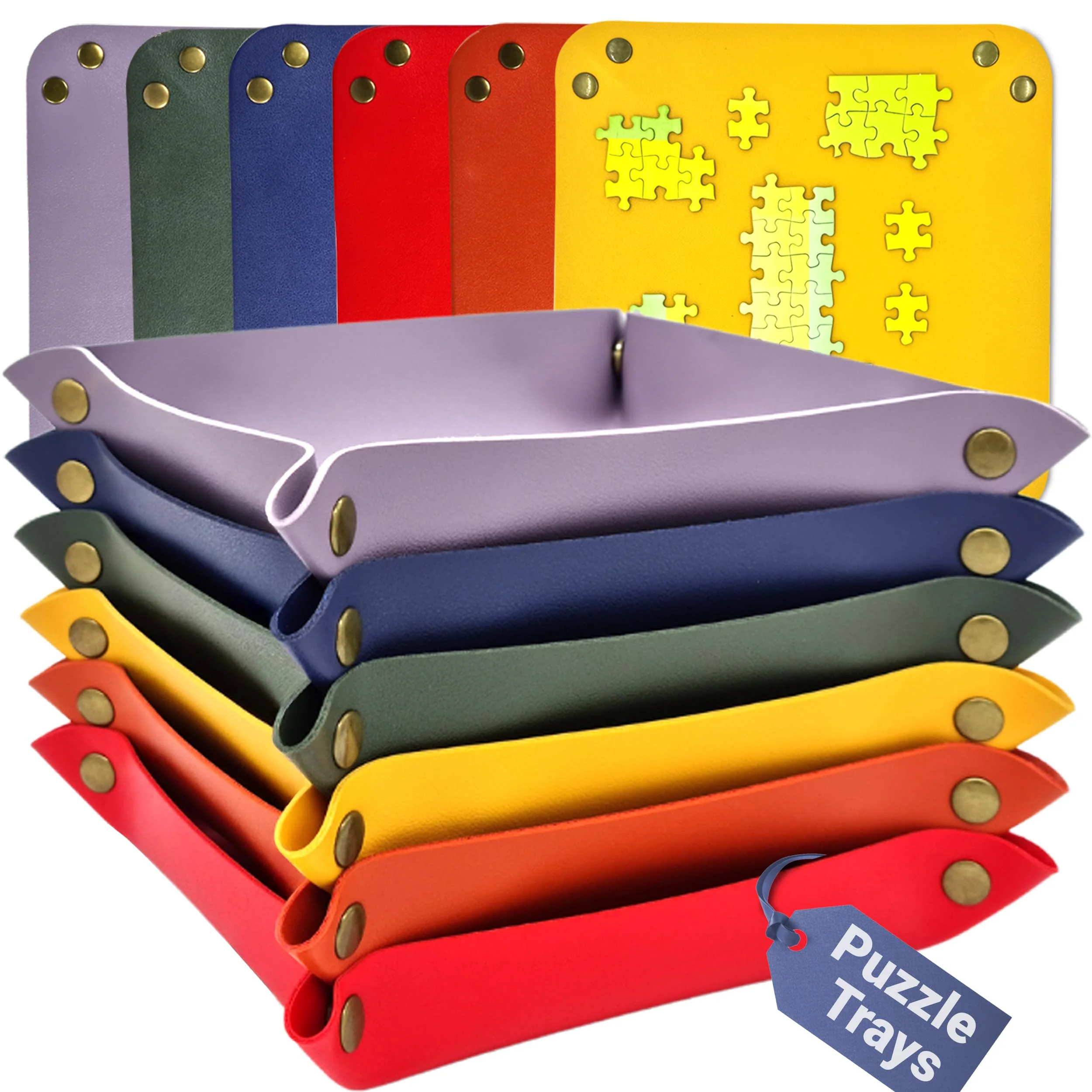 Stackable Jigsaw Puzzle Sorting Trays - Image 2
