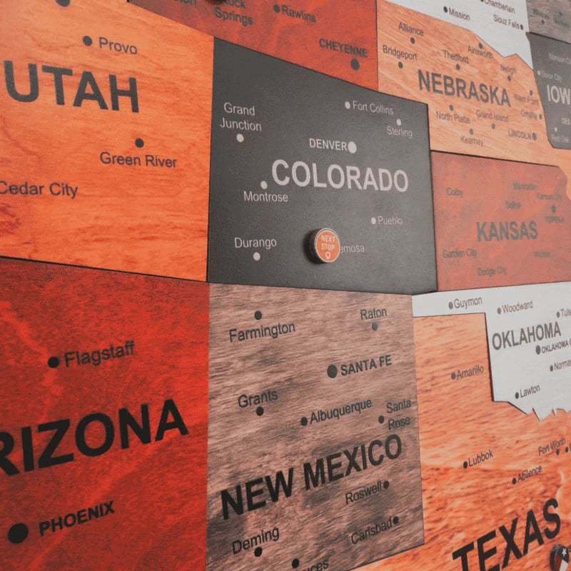 The United States Wooden Map Puzzle Full Packed (Made in USA) - Image 5