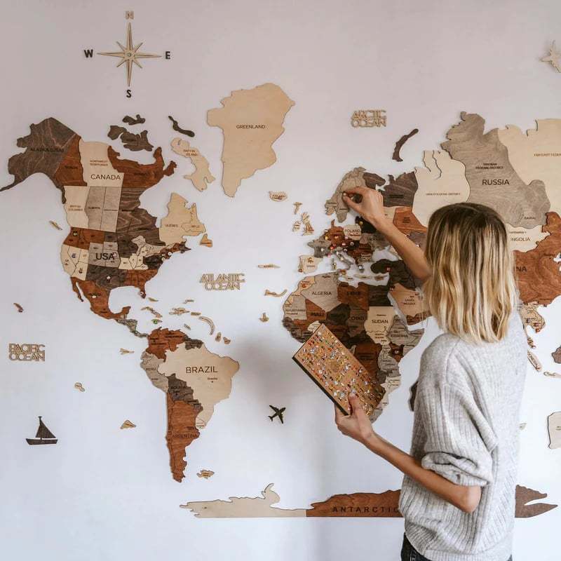 The United States Wooden Map Puzzle Full Packed (Made in USA) - Image 9