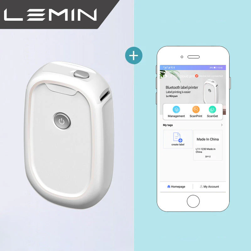 Wireless Bluetooth Mini Thermal Label Maker Printer - Image 4